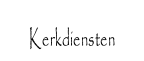Kerkdiensten.
